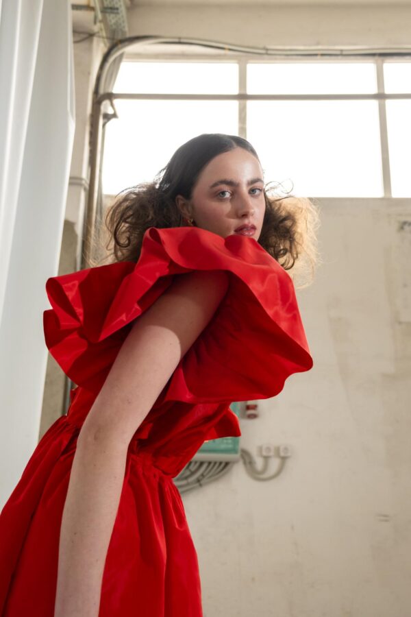 Scarlet dress