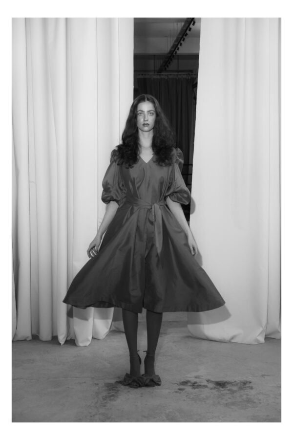 Scarlet belted dress - Image 4